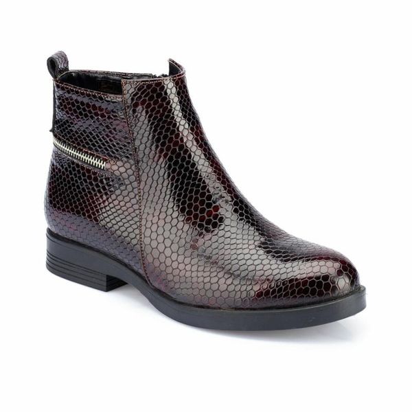 

flo 82.310736yz burgundy women 's boots polaris, Black