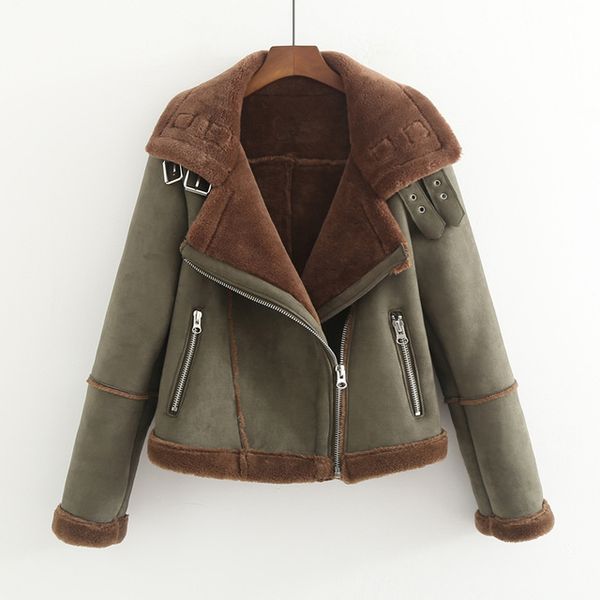 

2019 new women autumn winter faux soft leather jackets coats lady black pu rivet zipper epaulet 3d print motorcycle streetwear