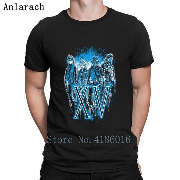 

final fantasy xv t shirt fit comfortable formal designs tee shirt short sleeve male summer style quirky, White;black