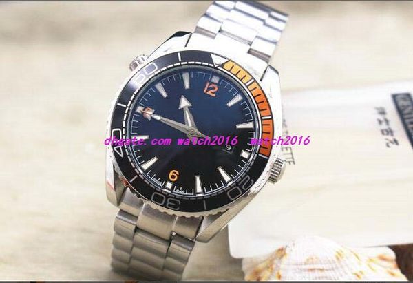 

4 style luxury wristwatch stainless steel bracelet 232.90.46.21.03.001 blue dial 45.5mm automatic mechanical men fashion watch, Slivery;brown