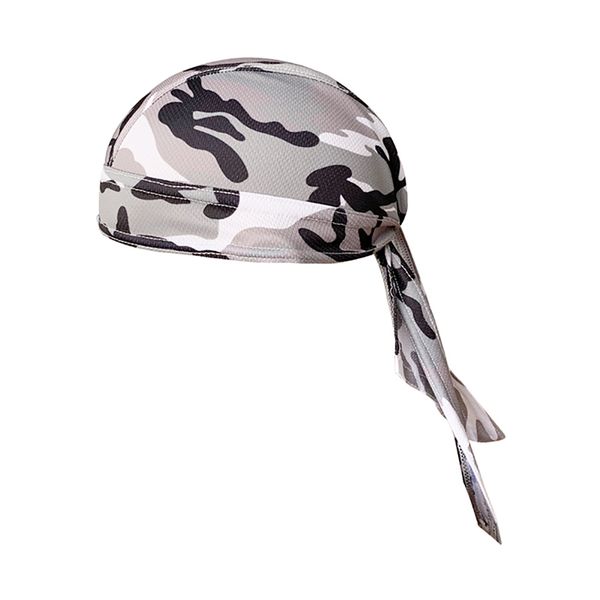 

cycling caps breathable quick dry pirate cap helmet moisture wicking sunshade head cover headscarf outdoor cycling head new hot, Black