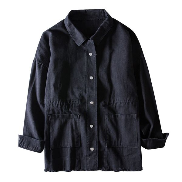 

men's cotton shirts long sleeve casual slim mandarin collar shirts fashion mens ethnic style loose casual coat blouse top, White;black