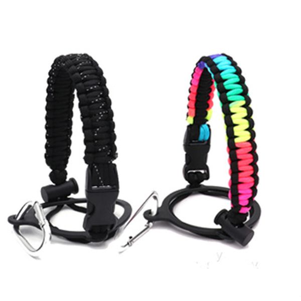 

fedex paracord ручка для бутылки с водой термос прочный carrier выживание ремень шнур с предохранительным кольцом и карабином подходит широк
