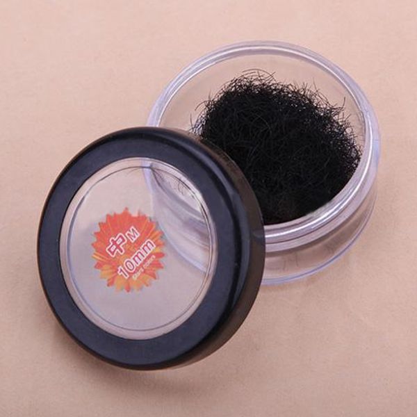 

2016 black handmade long individual false eyelash extension makeup diy eye lash with case 8lpd