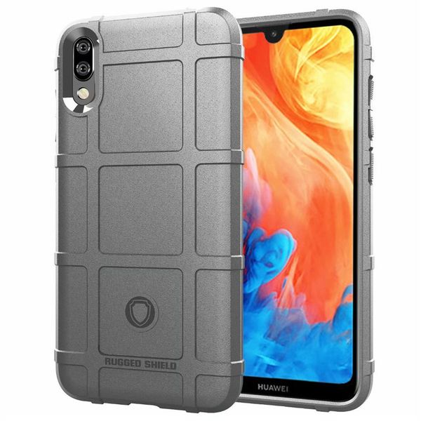 

Для Huawei Y6 Y7 Pro 2019 Чехол Мягкая Гибридная Броня Силиконовая Резина Прочный Матовый