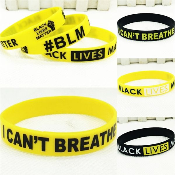 

black lives matter100 1 pcs kinds of solid silicone bracelets for events y061606 #55362
