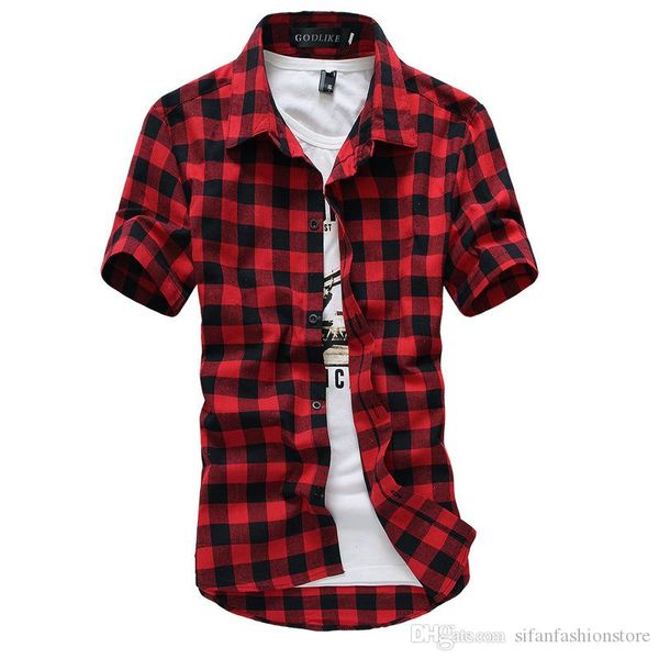 camisas de cuadros para hombres