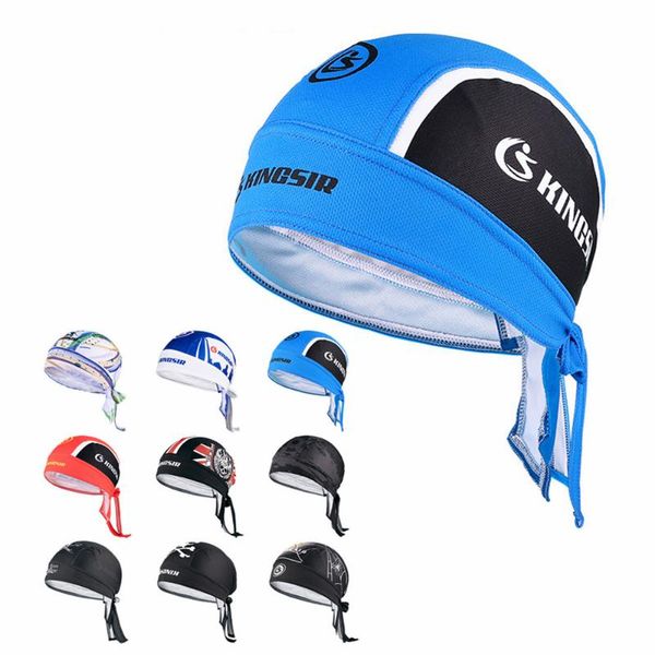 

pirate scarf sports bicycle hat headband riding cycling cap headscarf, Black
