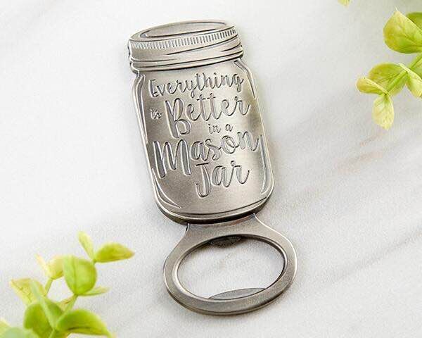 

200pcs mason jar bottle opener wedding favors event giveaways anniversary gifts supplies