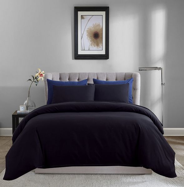 2019 Sale Home Duvet Cover Set Solid Black Duvet Covers Simple