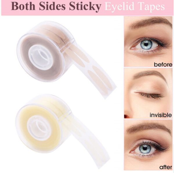 

600pcs/roll s/l makeup clear lace mesh eyelid stripe big eye invisible double fold eyelid shadow sticker double eyelid tape tool u