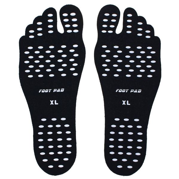 Beach Swim Pool Barefoot Sticker Health Shoes Naked Foot Mat Pads Adesivo antiscivolo Footpads Invisible Footpads Isolamento Protezione Uomo Donna