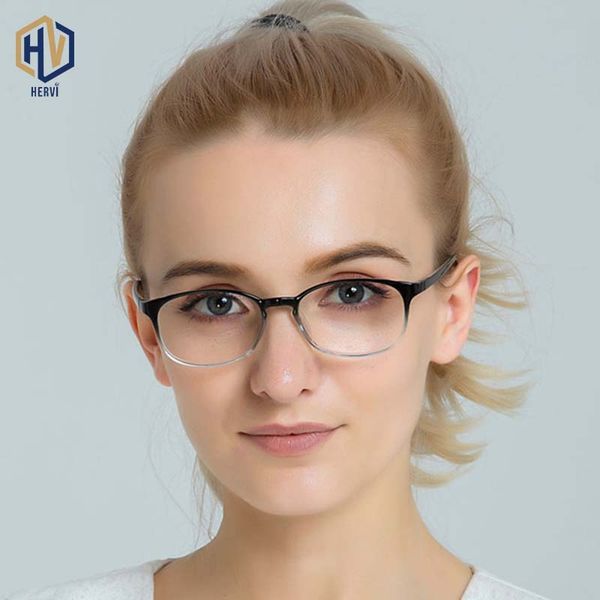 

fashion square gradient small glasses frame men women pc red leopard optics spectacles frames classic prescription eyeglasses, Black