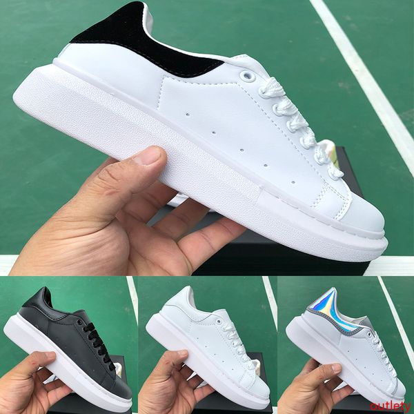 

2020 selling triple black white platform luxury designer sneakers 3m reflective men women outdoor fashion walking trainers casual shoes