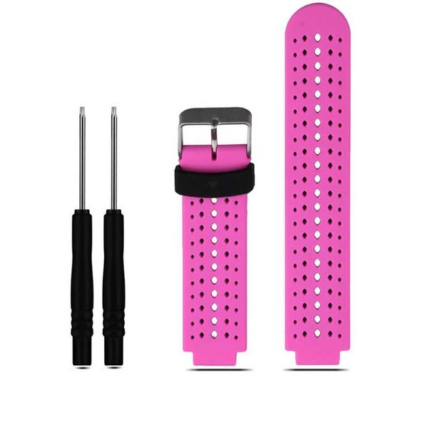 

silicone watch band strap wristband for garmin forerunner 735xt 220 230 235 620