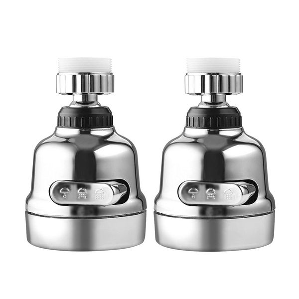 

2019 new rotatable faucet sprayer head anti splash tap shower water saving 2pcs