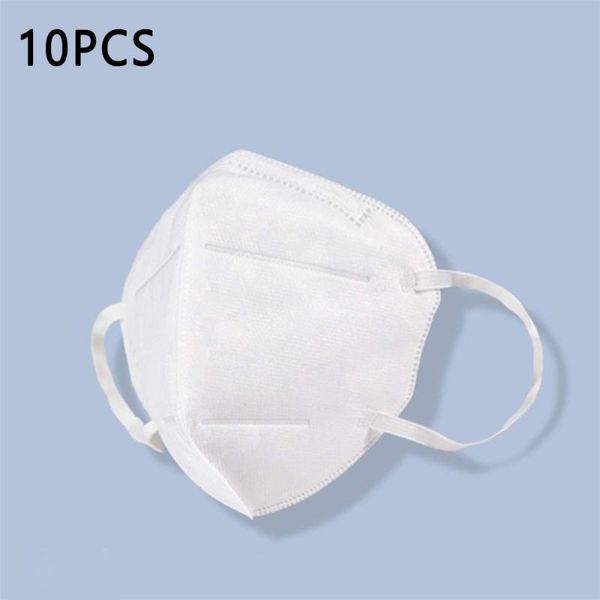 

10 pcs dust mask men women kn95 anti-fog dust-proof breathable pm2.5 disposable masks woven fabric security protection masks
