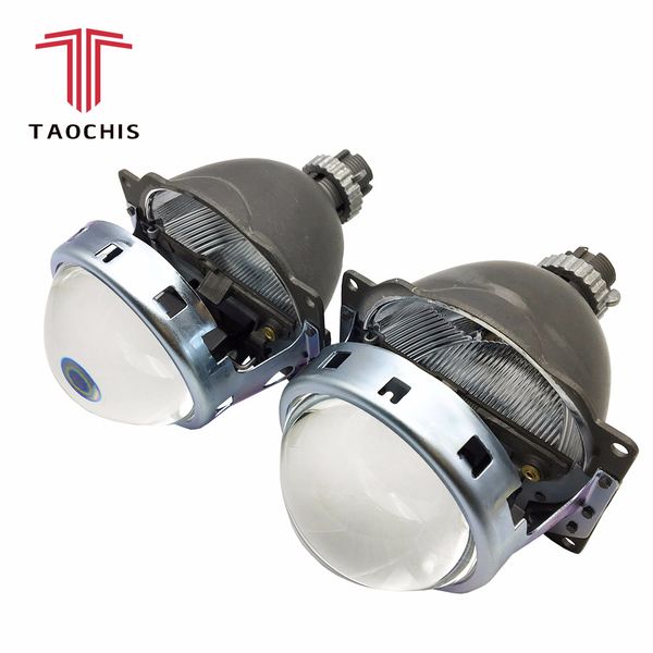 

taochis auto head light 3.0 inch bi-xenon projector lens koito q5 lossless installation non-destructive retrofit h1 h3 h4 h7 h11