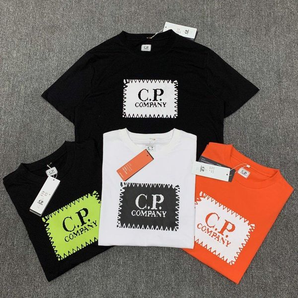 

hotsale cp t shirt mens t shirt company tshirt мужчины женщины cp outfit тройники cp пальто лето весна пуловер 20040206l, White;black