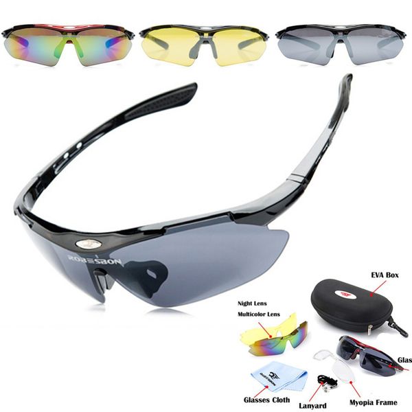 

рыбалка очки sunglass профессиональные марка велосипед велоспорт горы mtb солнцезащитные очки 5 линзы + код близорукость мужчины женщины