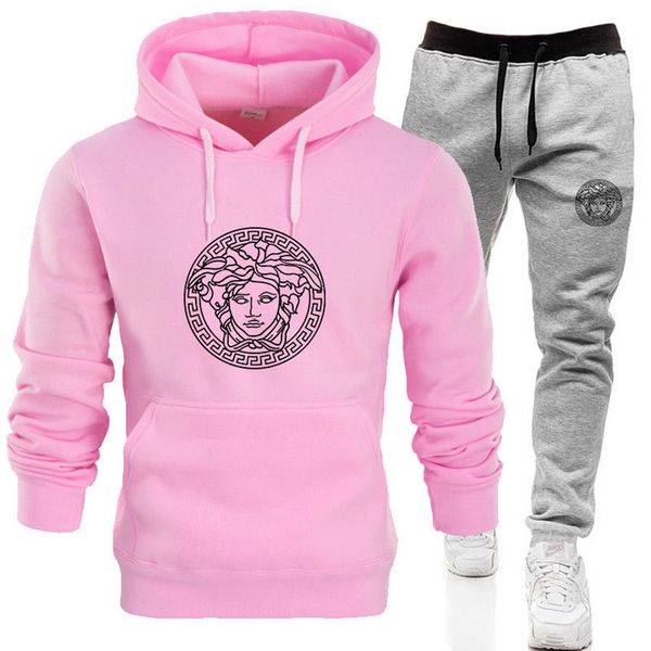 

2019 running men's and women's sportswear alphabet printed sweat suit leisure outdoor sportswear sweat pants for women fitness no, White