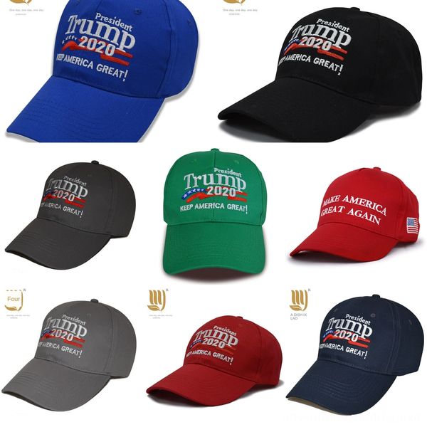 

cdwcj 9colors trump 2020 hat baseball cap keep america great hat dhl trump cap donald president trump hat republican, Blue;gray