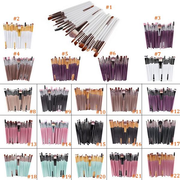 

20pcs makeup brushes set professional foundation powder blush eye shadow lip blend make up brushes tool kit maquiagem