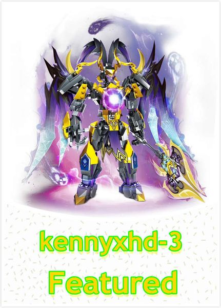 

king's building blocks glory hero lu bu children's educational enlightenment assembled small particle building blocks toys