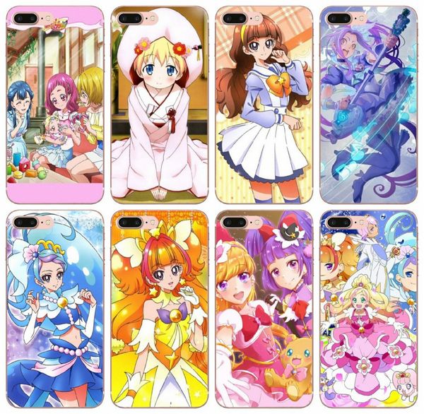 

tongtrade] comics manga caricature saki go princess precure case for iphone 11 pro x xs max xr 8s 8 7s 7 plus galaxy j7 huawei p9 mi 9 case