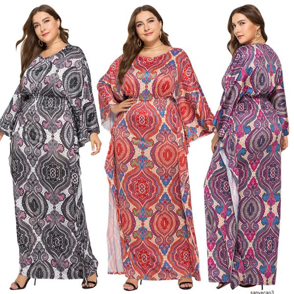 

womens designer solid color banquet dress v-neck long sleeve hip split dress e6rdh, Black;gray