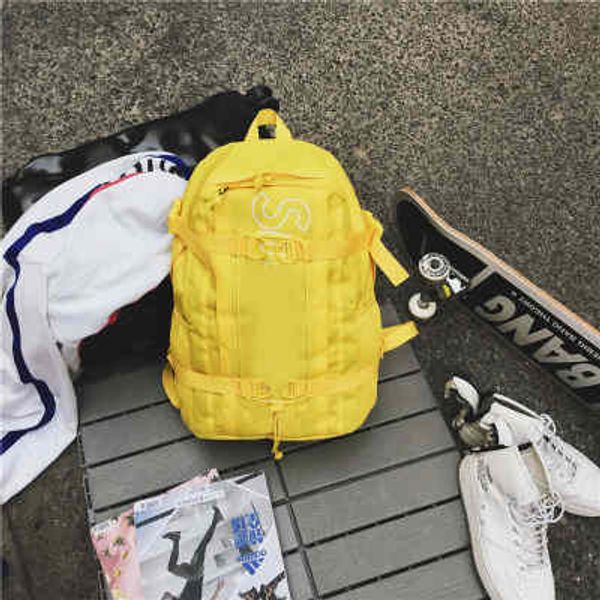 

designer backpack brand bcakpack with letter school bag for men women backpack 4 color available new fashion hip hop 11