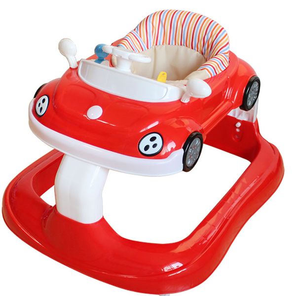 

walker multi-function anti-rollover 6-18 months baby male baby hand push can sit girl young children folding