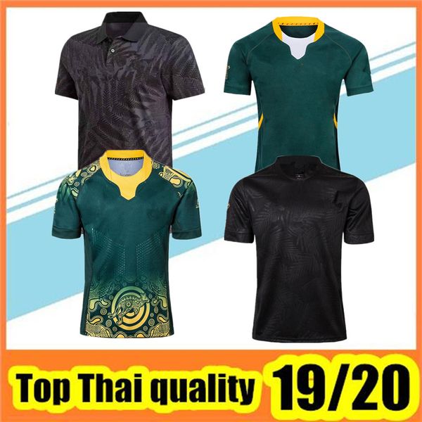 

thai 2019 wallabies blacks nrl ireland samoa australia rugby jersey fiji 2019 janpan world cup samoa rugby shirt jersey, Black;gray