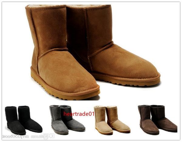 

new fashion australian classic high winter boot leather boots female boots snow boot