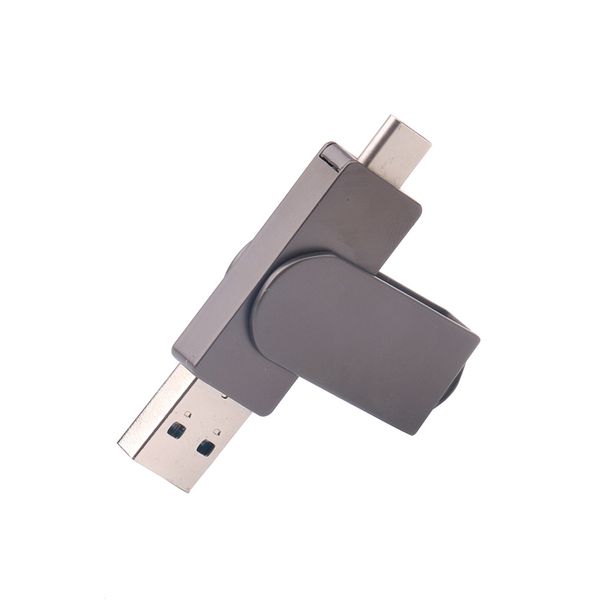 

usb type-c flash drive alloy rotatable lapmemory sticks pen for pc