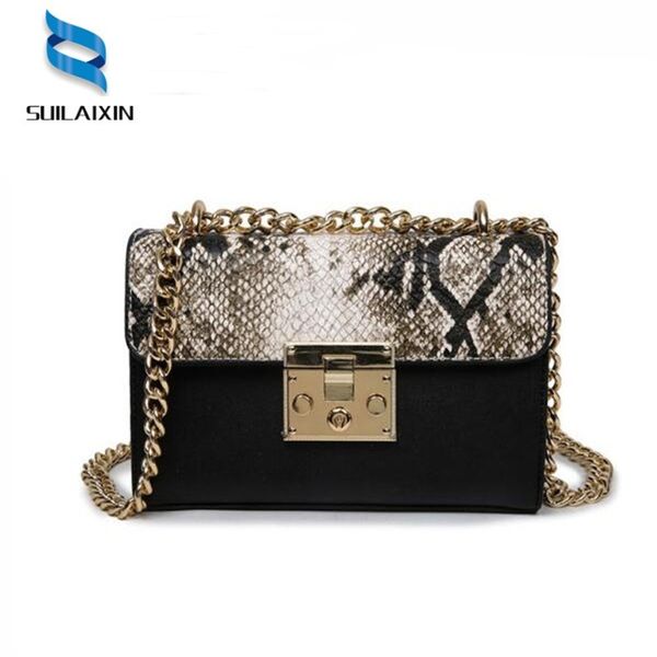 

snake bags for women fashion shoulder bags small chain messenger crossbody snake leather brand designer crossbody flap bag