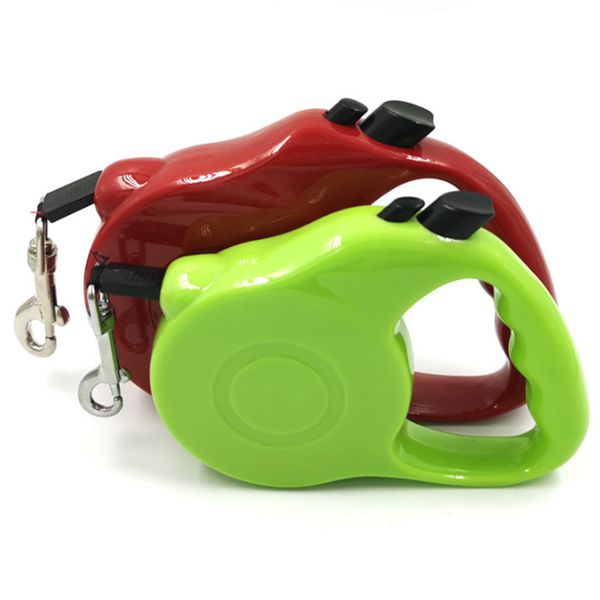 

3/5m durable pets dog leash automatic retractable reflective tape dog leashes nylon extending puppy walking running leads