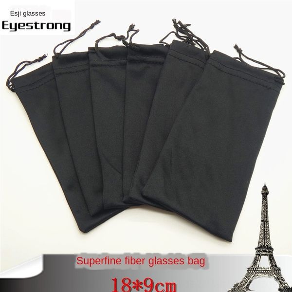 

sun black super fine cloth sun storage bag sunglasses fiber glasses cloth bag mobile phone storage