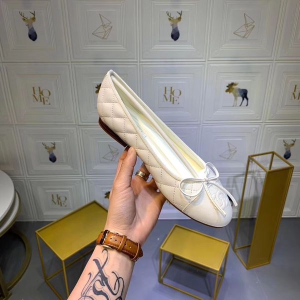 

C011 with box du t bag de igner women leather canva e padrille real lamb kin women flat hoe pearl e padrille ize eur35 42