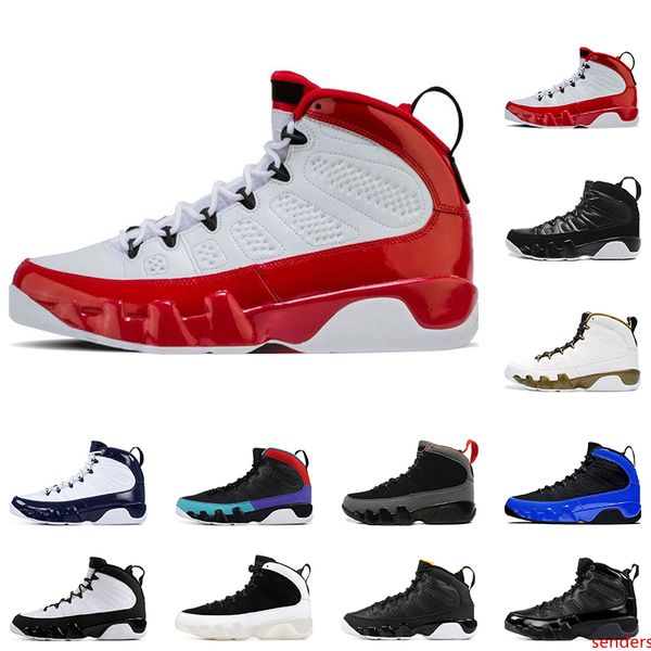 

new mens basketball shoes 9s gym red dream it,do it unc la bred space jam anthracite 9 sports trainers sneaker size 7-13