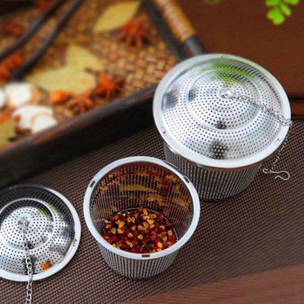 

tea infuser sets stainless steel leaf flower filter ss304 metal strainer reusable cone type with holes home kitchen accessories