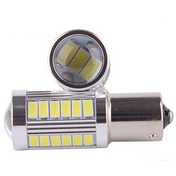 

1156 bau15s py21w 150 degree car led daytime running light bulb 33smd 5730 ,red