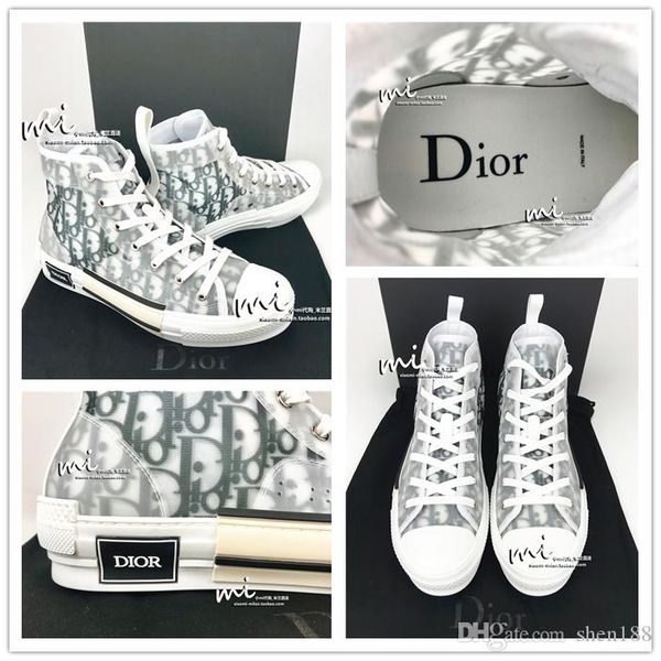 

dìòr convèrsè homme oblique b23 b24 air káws kim jones kanye sneakers high low basket trainers canvas shoes triple basketball shoes