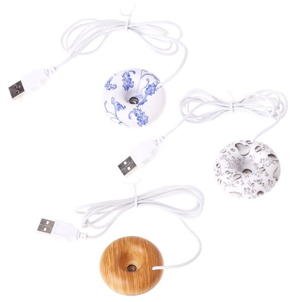 

mini portable donuts usb car air humidifier purifier floats aroma diffuser steam