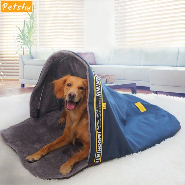 

petshy dog sleeping bags house pet tent cat bed nest warm small large dogs kennel cave cozy soft dog cat blanket cushion