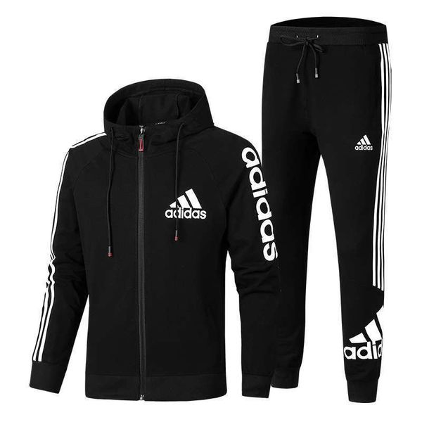 

spring and autumn sports suit men's women's long sleeved sportswear fashionable cotton lovers leisure sports sweater 2colors size, Gray