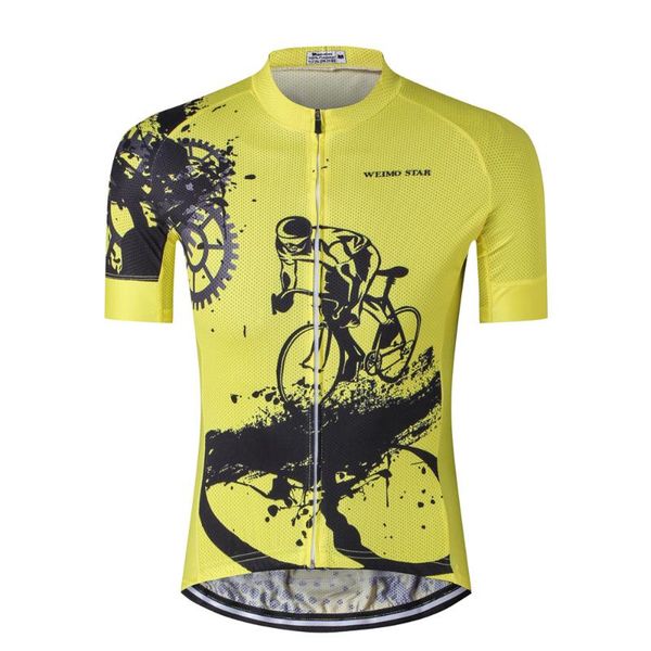 

2020 cycling jersey men mountain bike shirts mtb bicycle clothes summer riding uniforms, Black;red