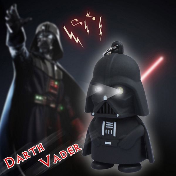 

dark warrior led light keychain flashlight d buckle cartoon night light with sound children gift black warrior