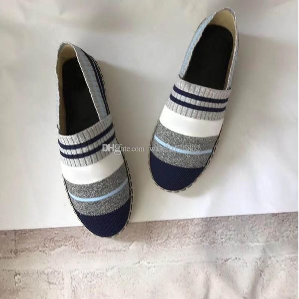 

new knitted fabrics stitching. comfortable breathable sweat absorbent pure manual sewing lady's leisure shoes size;35-42, Black