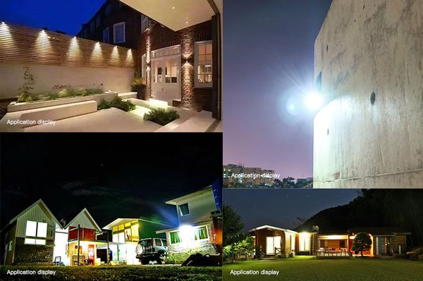 

new in the smart led solar lights [ip65 waterproof] solar motion sensor light super bright outdoor 100 led security lighting